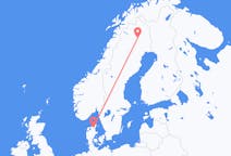 Flights from Gällivare, Sweden to Aalborg, Denmark