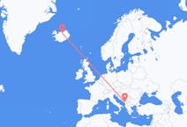 Flights from Akureyri, Iceland to Podgorica, Montenegro