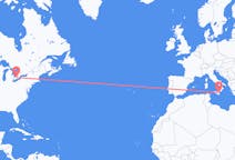 Flights from London, Canada to Catania, Italy