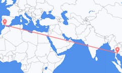 Flüge von Pattaya, Thailand nach Jerez, Spanien