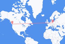 Flights from Nanaimo, Canada to Zielona Góra, Poland