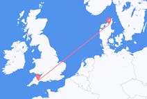 Flights from Exeter, the United Kingdom to Aalborg, Denmark