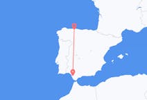 Vols depuis la ville de Jerez de la Frontera vers la ville d'Asturies