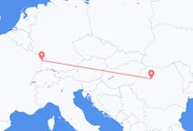 Vluchten van Cluj-Napoca, Roemenië naar Straatsburg, Frankrijk