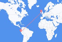 Flyrejser fra Chiclayo, Peru til Dublin, Irland