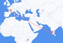Рейсы из Кочи, Индия в Каркассон, Франция