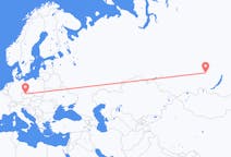 Fly fra Bratsk til Prag