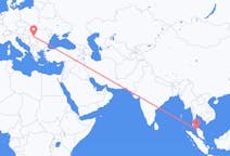 Flyreiser fra Alor Setar, Malaysia til Timișoara, Romania