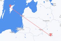 Flug frá Minsk til Visby