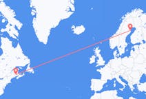 Flights from Fredericton to Skellefteå