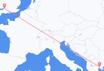 Flyreiser fra Thessaloniki, Hellas til Bristol, England