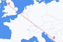 Fly fra Manchester til Mostar