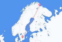 Flights from Växjö, Sweden to Kirkenes, Norway