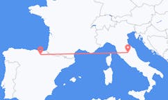 Flüge von Vitoria-Gasteiz, Spanien nach Perugia, Italien