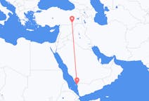 Flights from Jizan, Saudi Arabia to Mardin, Turkey