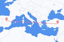 Flyrejser fra Kayseri til Madrid