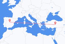 Flyrejser fra Kayseri til Madrid