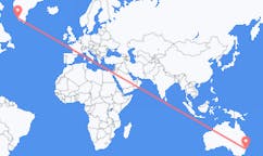 Flyreiser fra Sydney i Nova Scotia, Australia, til Paamiut, Australia