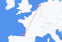 西班牙从 圣塞巴斯蒂安飞往西班牙目的地 鹿特丹的航班