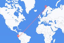 Flights from Trujillo, Peru to Narvik, Norway