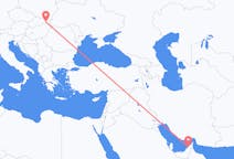 Flights from Dubai, United Arab Emirates to Košice, Slovakia