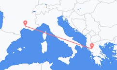 Flights from Nîmes, France to Ioannina, Greece