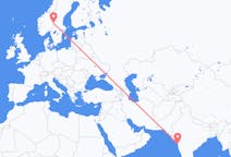 Flights from Mumbai, India to Rörbäcksnäs, Sweden