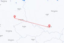Flyreiser fra Kraków, Polen til Leipzig, Tyskland