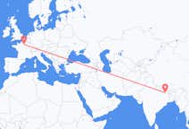 尼泊尔出发地 贾纳克普尔飞往尼泊尔目的地 巴黎的航班