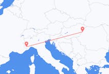 Flights from Cuneo, Italy to Oradea, Romania