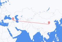 中国从西安出发飞往中国目的地 厄德尔的航班
