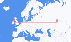 Flyg från Qostanaj, Kazakstan till Dublin, Irland