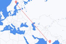Flights from Hyderabad, India to Skellefteå, Sweden