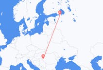ロシアのから サンクトペテルブルク、ルーマニアのへ ティミショアラフライト