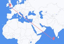 Flights from Kudahuvadhoo, Maldives to Cardiff, the United Kingdom