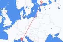 Voli from Bastia, Francia to Helsinki, Finlandia