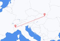 Loty z Koszyc, Słowacja do Turynu, Włochy