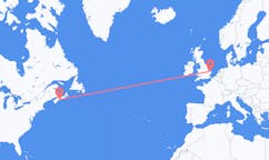 Flyrejser fra Halifax til Norwich