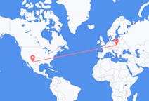 Flyreiser fra Ciudad Juárez, Mexico til Katowice, Polen