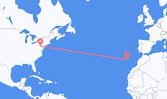 Flyrejser fra Harrisburg, USA til Funchal, Portugal