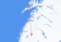Flights from Svolvær, Norway to Hemavan, Sweden