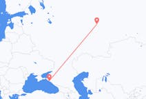 Loty z miasta Gelendzhik do miasta Perm