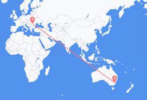 Flyreiser fra Canberra, Australia til Sibiu, Romania