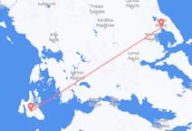 Flights from Volos to Kefallinia