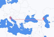Flights from Makhachkala, Russia to Ancona, Italy