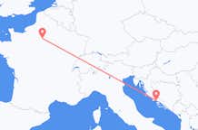 Flights from from Paris to Split