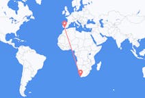 Flyreiser fra Cape Town, Sør-Afrika til Jerez de la Frontera, Spania
