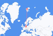Flights from Nuremberg to Svalbard