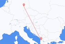 Flyg från Tirana, Albanien till Leipzig, Tyskland