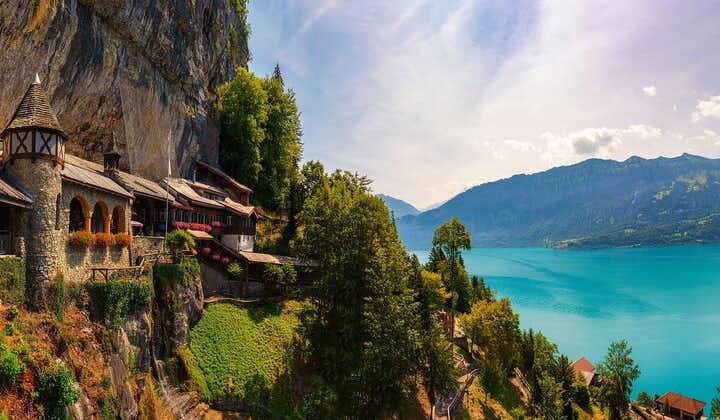 Beatus Caves, Panoramic Bridge, Nature Park Blue Lake and Lake Thun Cruise 